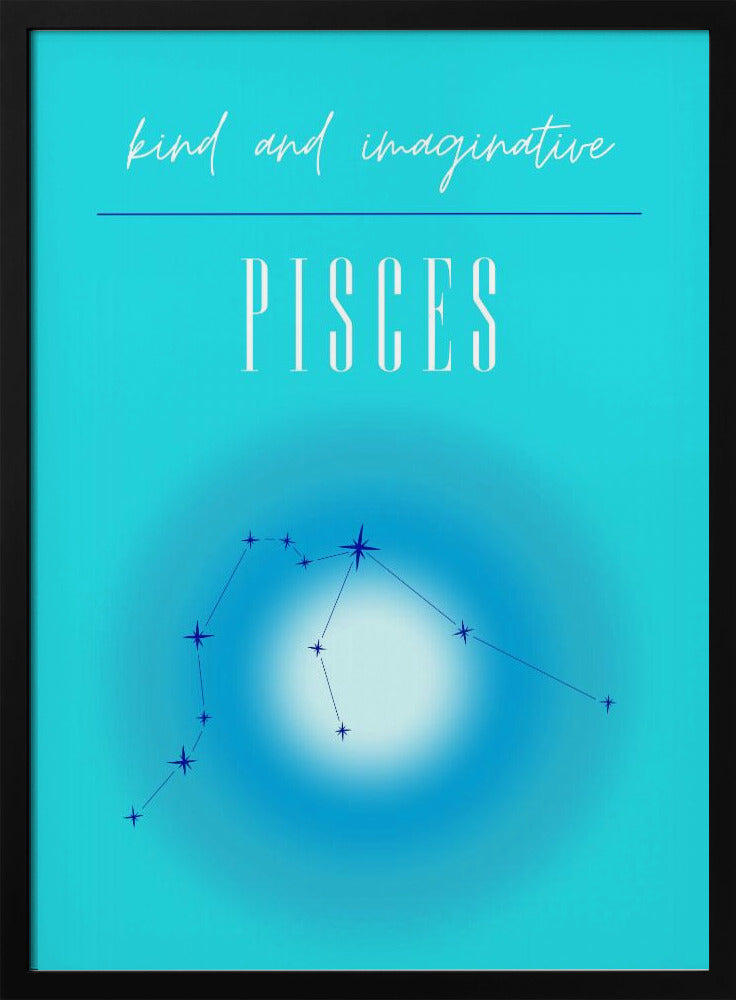 Fische Sternzeichen Poster
