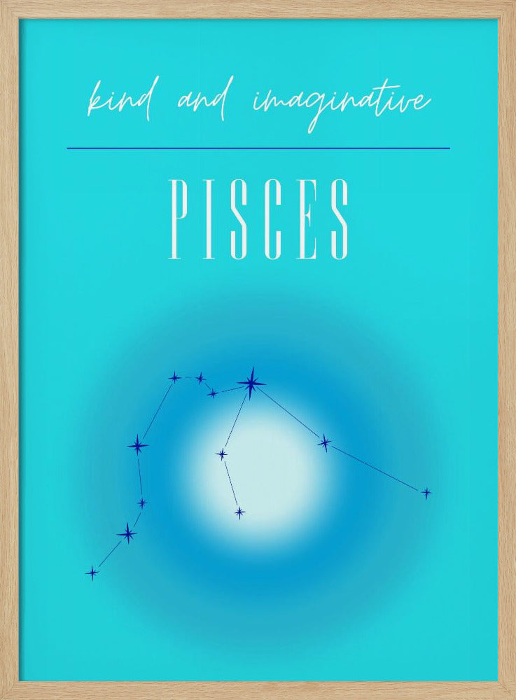 Fische Sternzeichen Poster