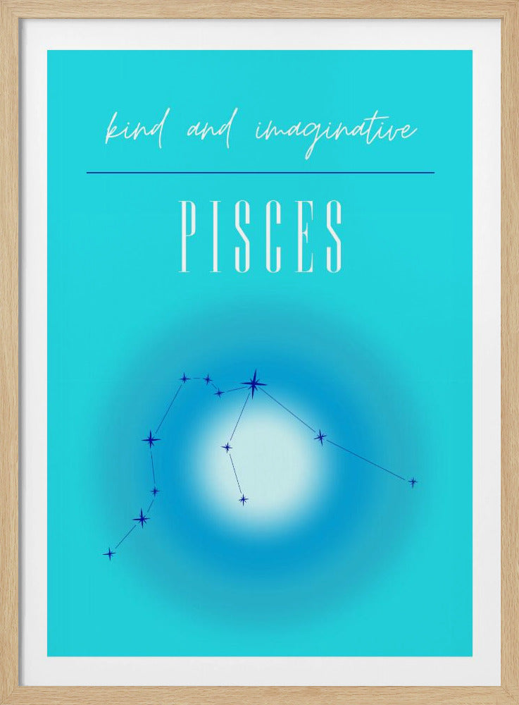 Fische Sternzeichen Poster