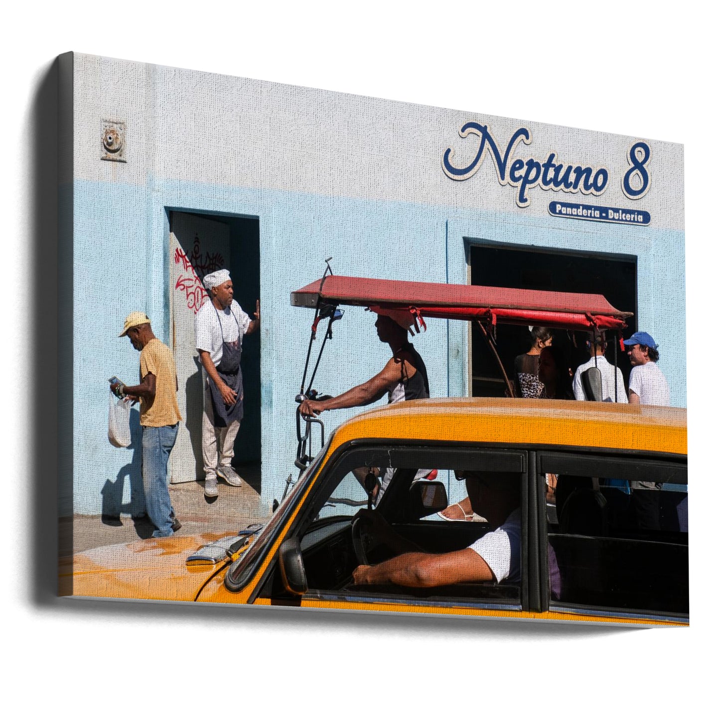 Kuubalainen katuelämä | Canvastaulut