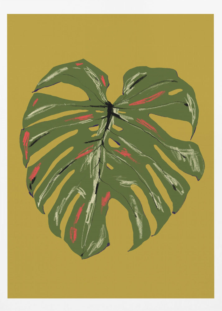 Monstera Leaf Green | Poster