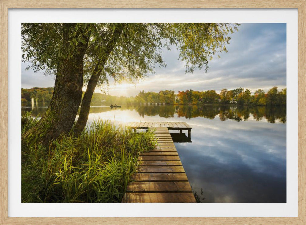 Hyvää huomenta laituri | Julisteet - Taidevedokset