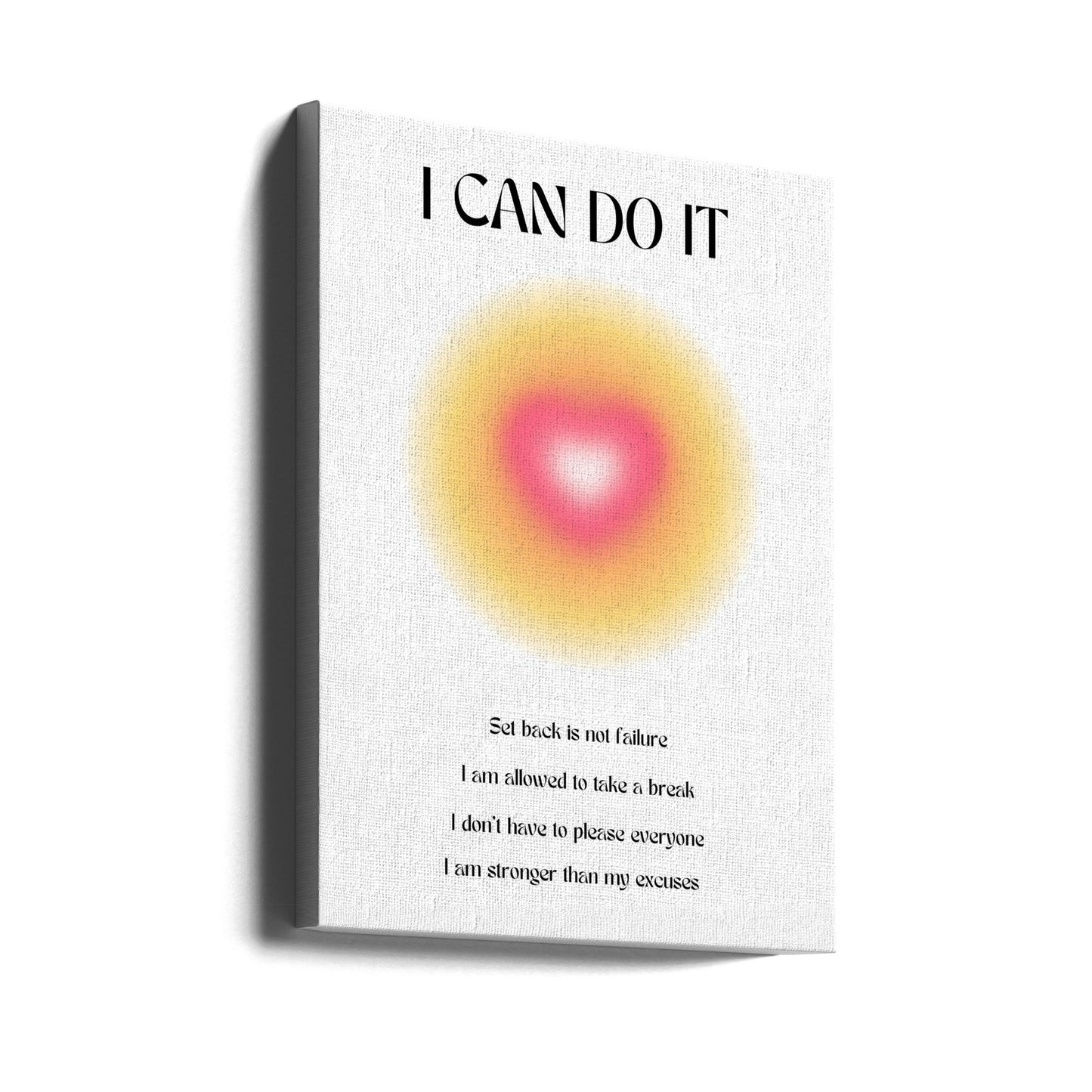 Motiverande aura Poster | Canvas