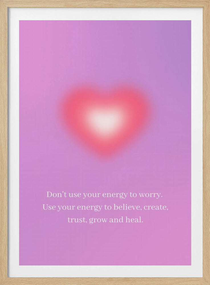 Motivierendes Aura-Poster | Poster