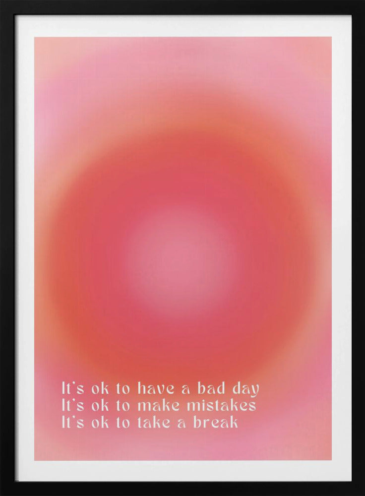 Motivierendes Aura-Poster | Poster