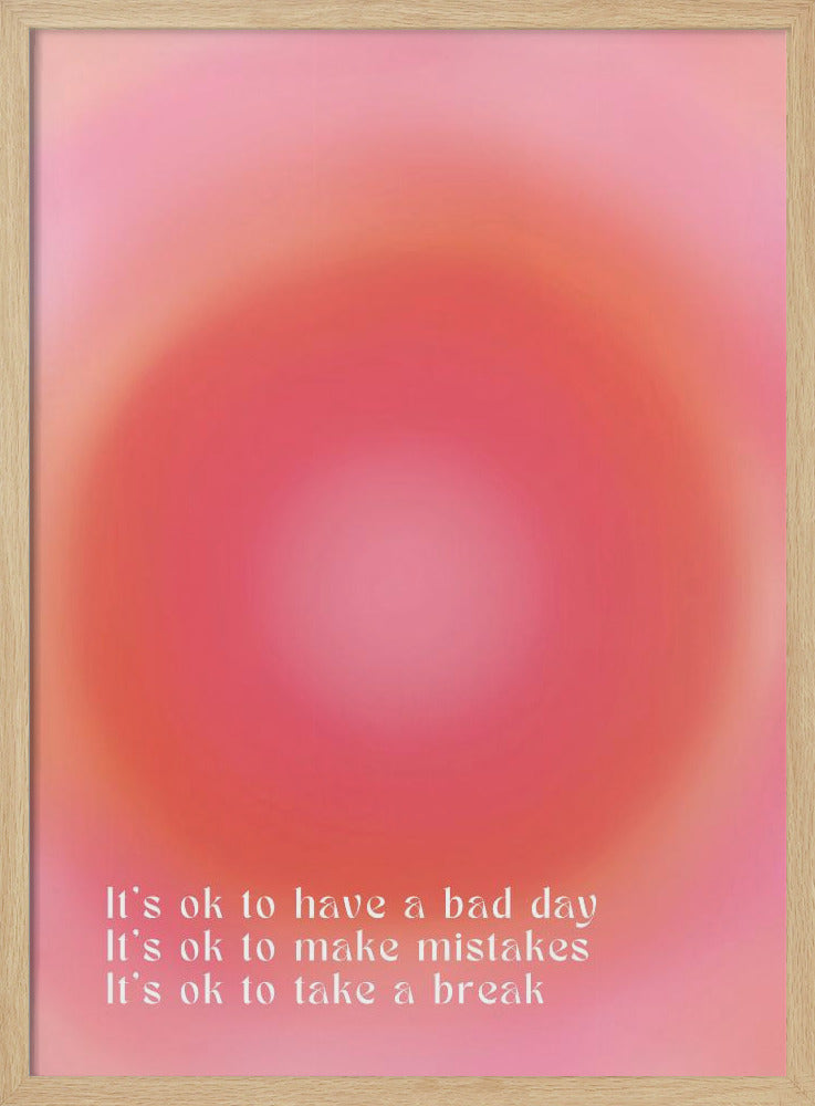 Motivierendes Aura-Poster | Poster