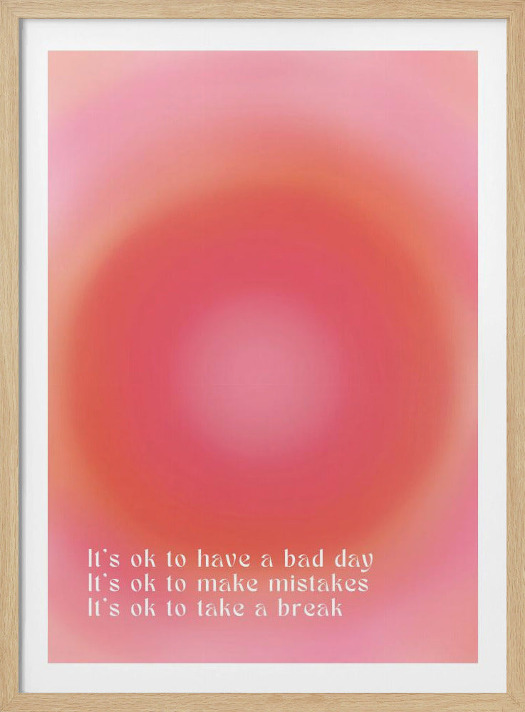 Motivierendes Aura-Poster | Poster