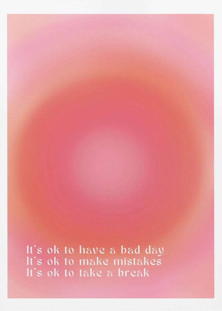 Motivierendes Aura-Poster | Poster