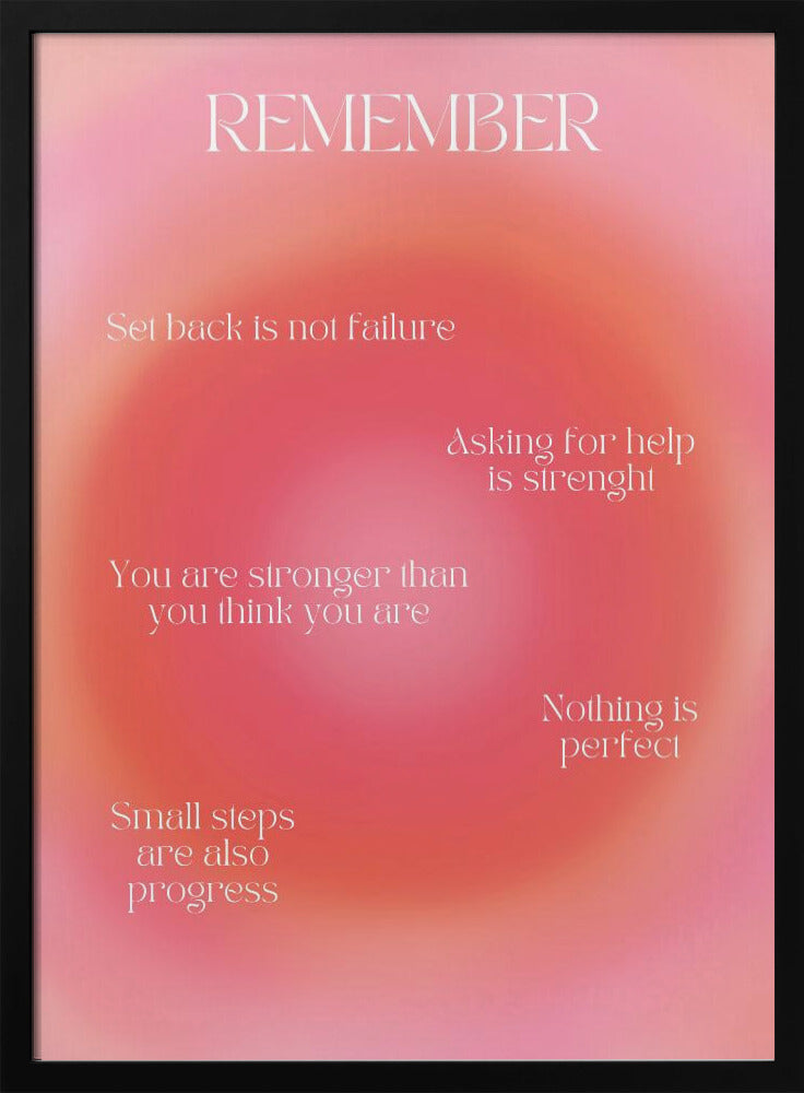 Motivierendes Aura-Poster | Poster