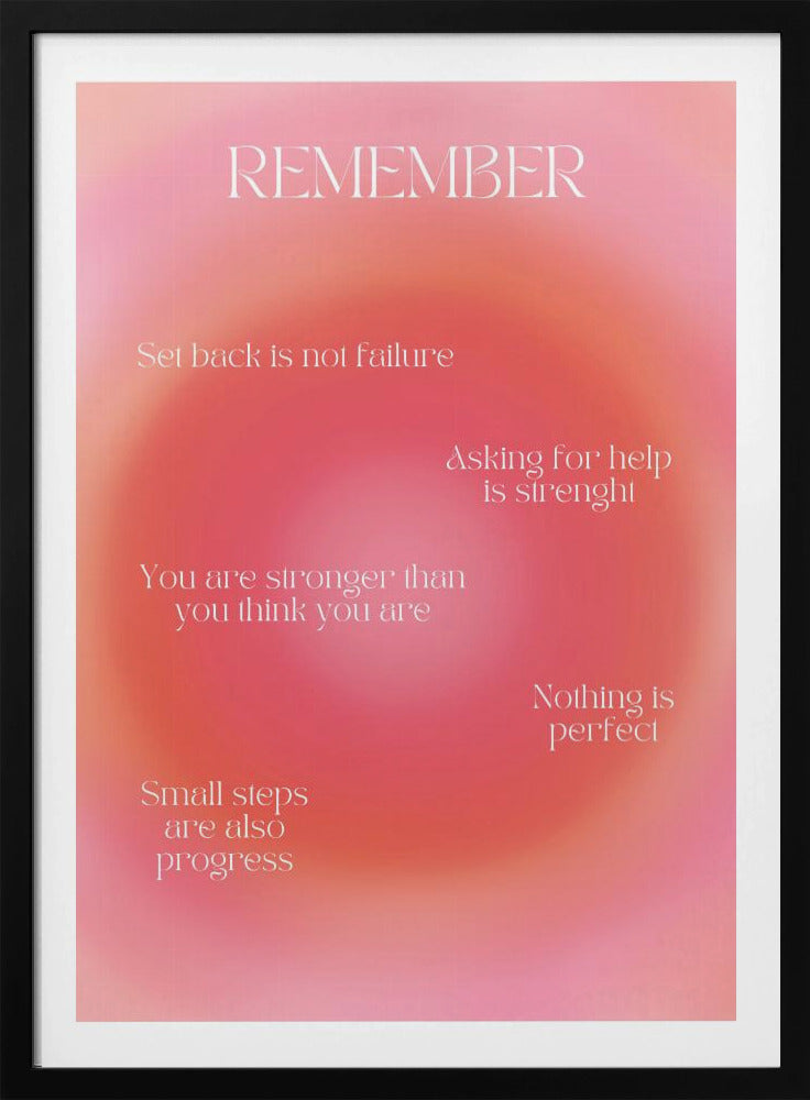 Motivierendes Aura-Poster | Poster