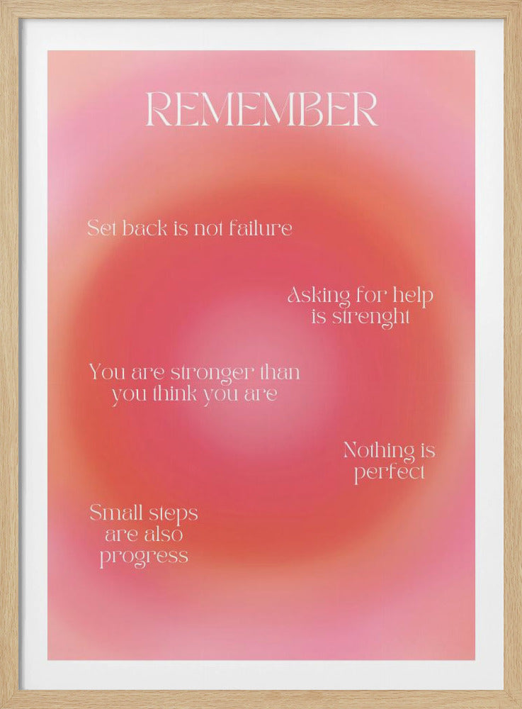 Motivierendes Aura-Poster | Poster