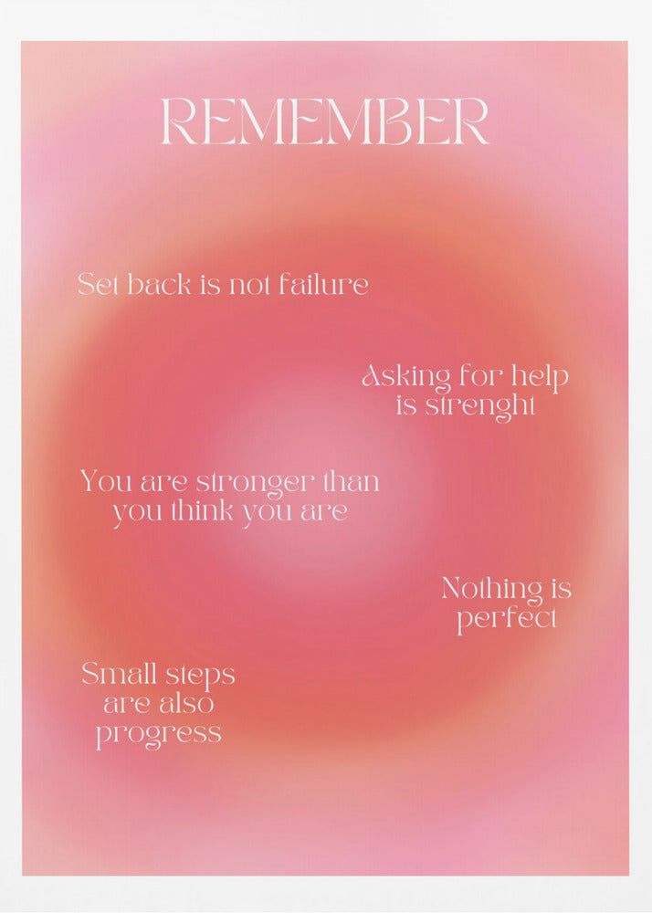 Motivierendes Aura-Poster | Poster