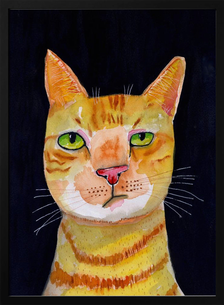 Gato pelirrojo Posters - Impresiones de Arte