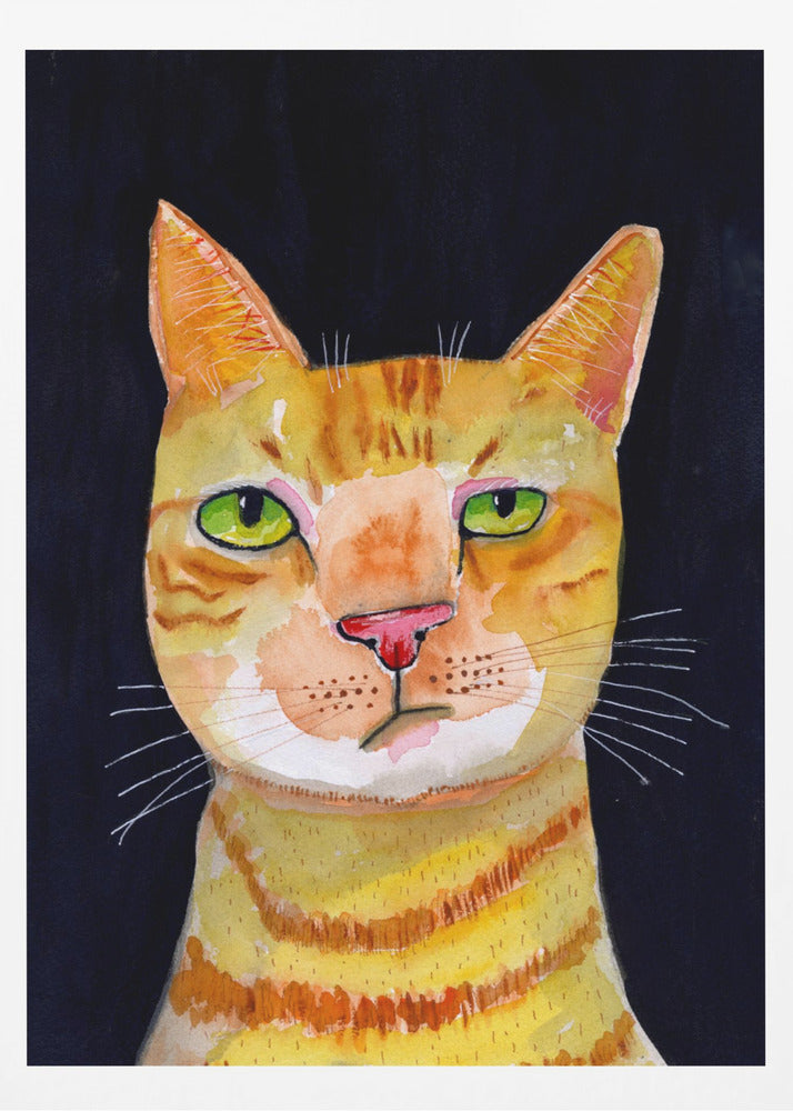 Gato pelirrojo Posters - Impresiones de Arte