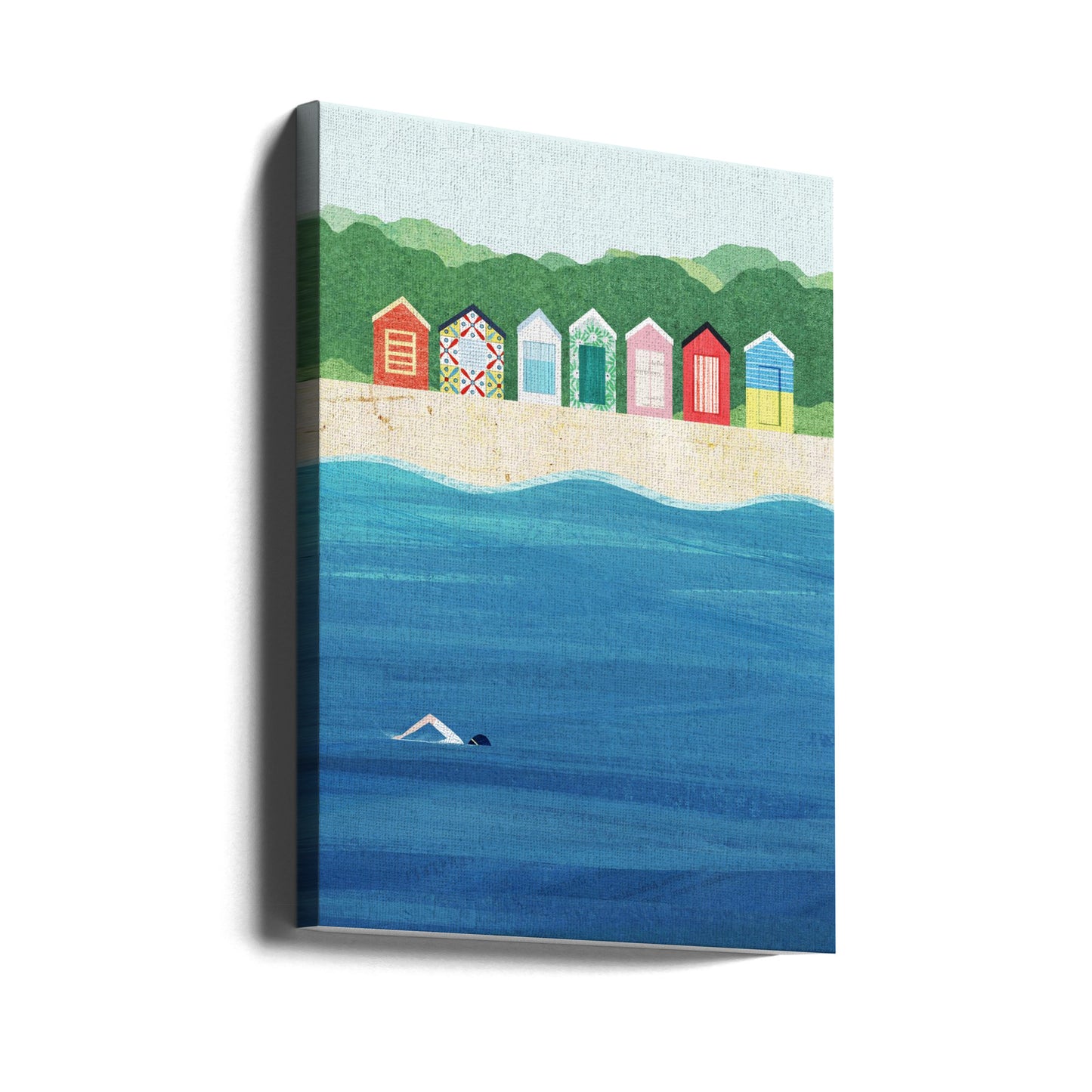 Beach Huts | Canvas
