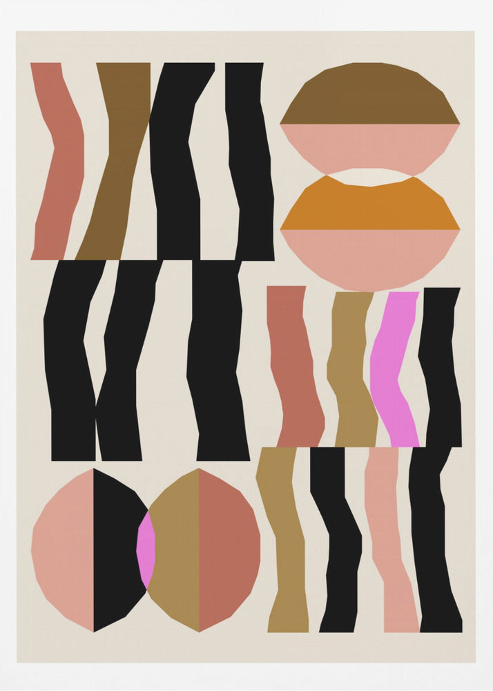 Abstrakte Komposition 26 | Poster