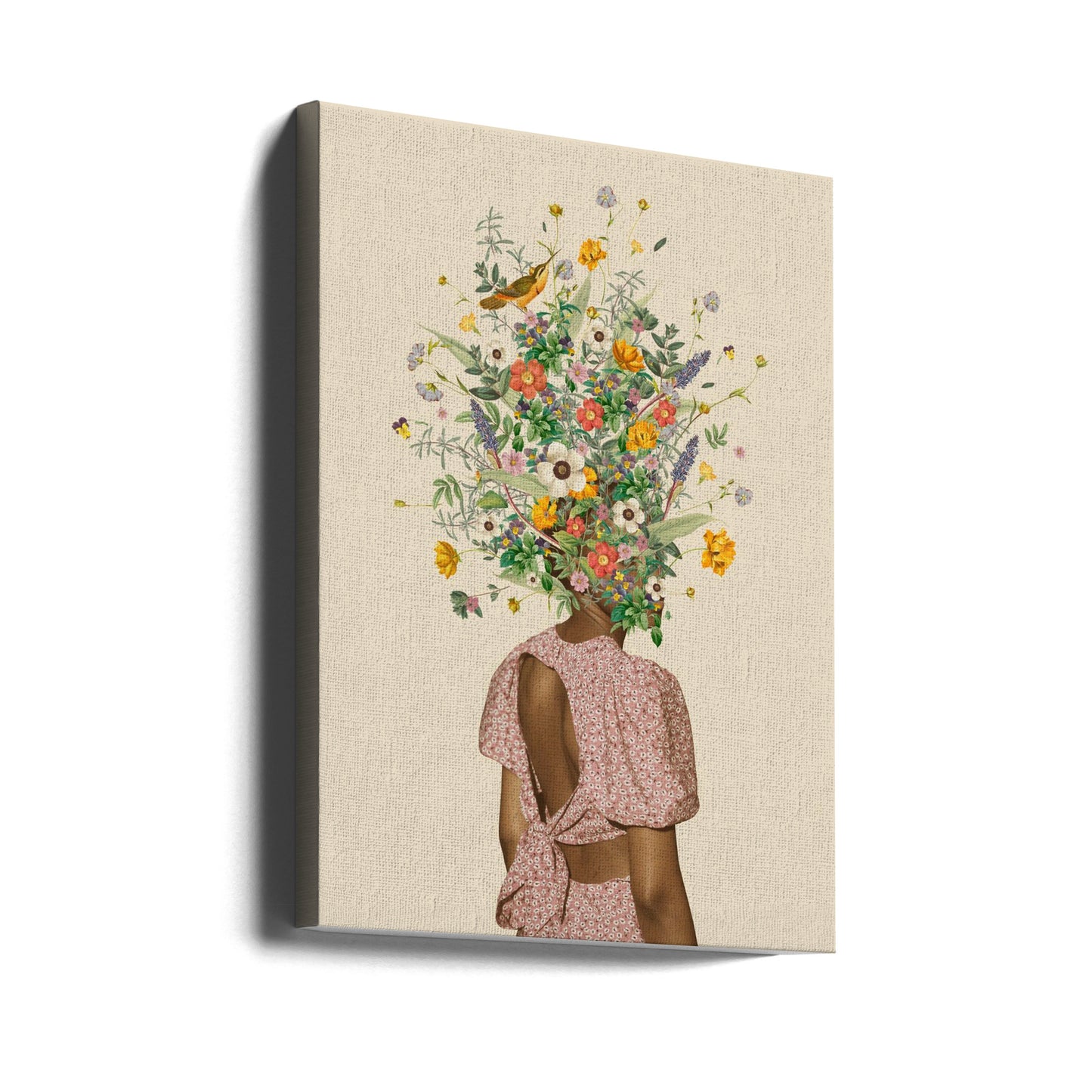 Wildflower bouquet | Canvas