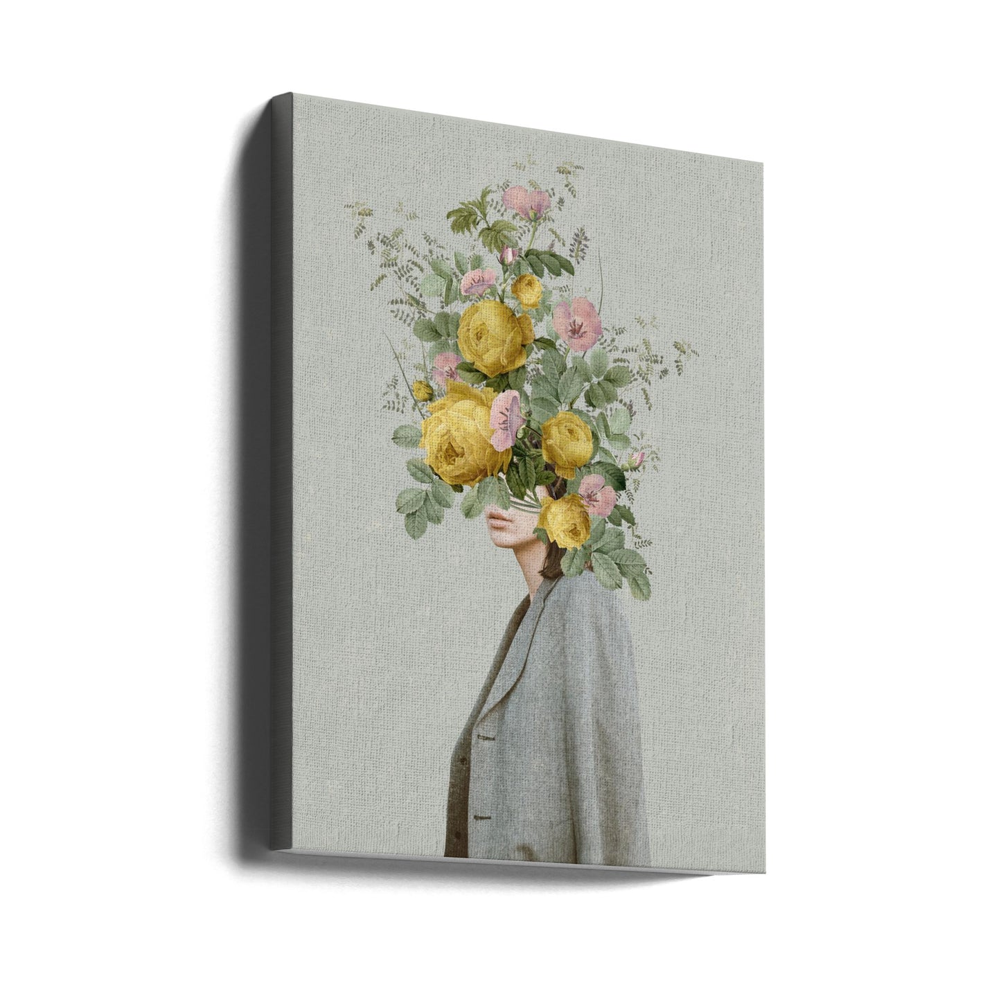 Yellow bouquet | Canvas