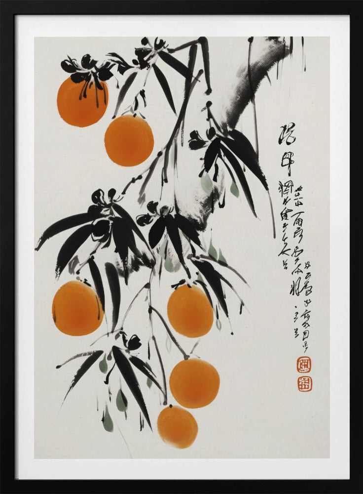 Japanilaiset appelsiinit | Julisteet - Taidevedokset