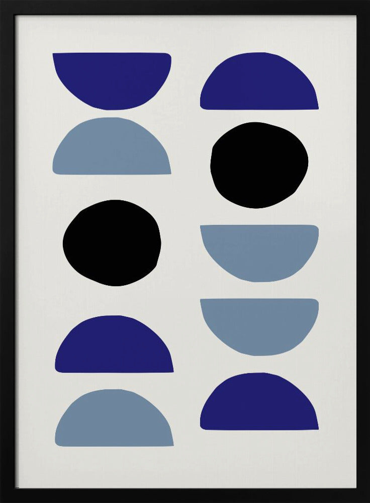 Blue Shapes 2 | Poster