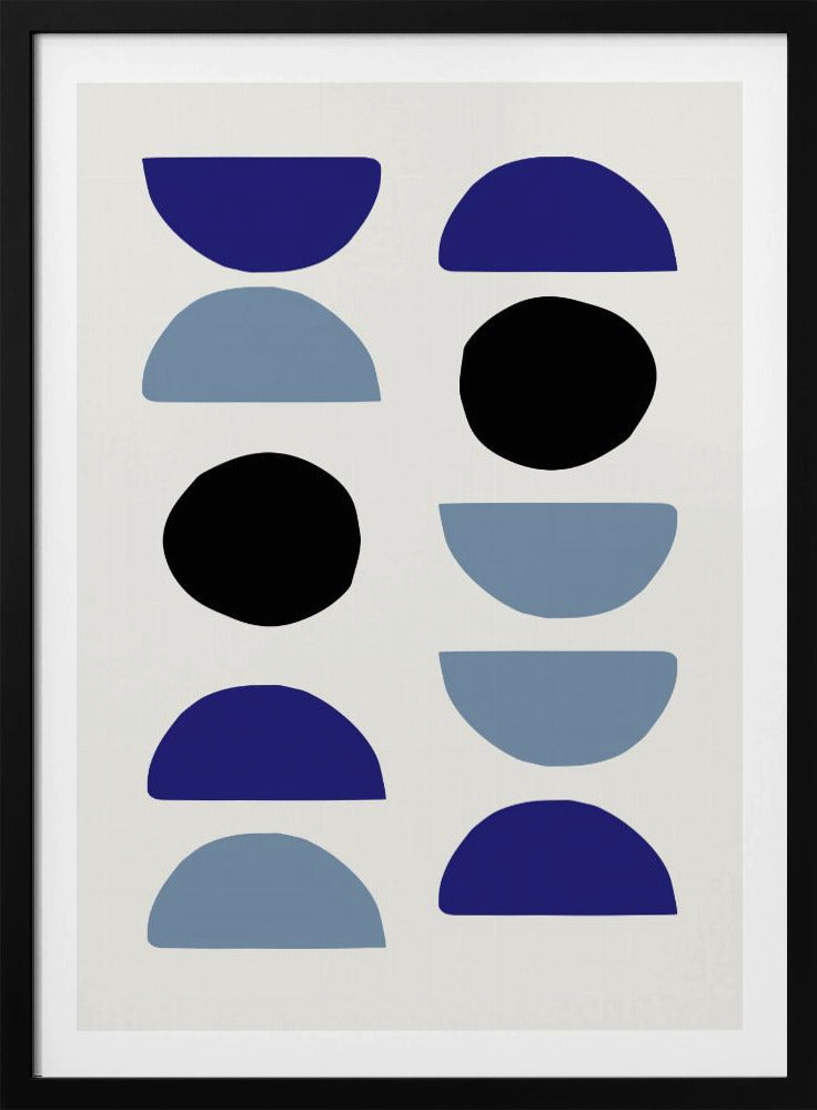 Blue Shapes 2 | Poster