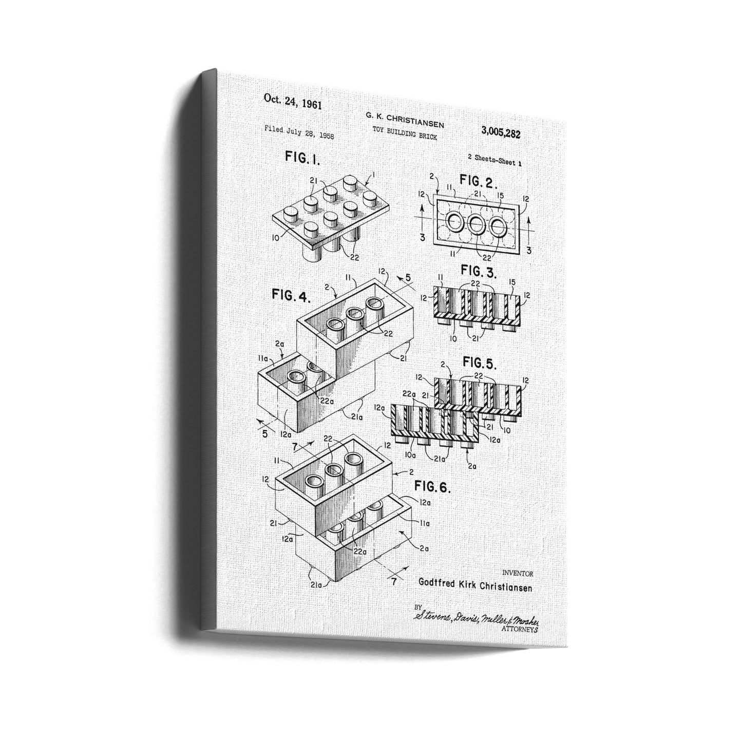 Lego #1 | Canvastaulut