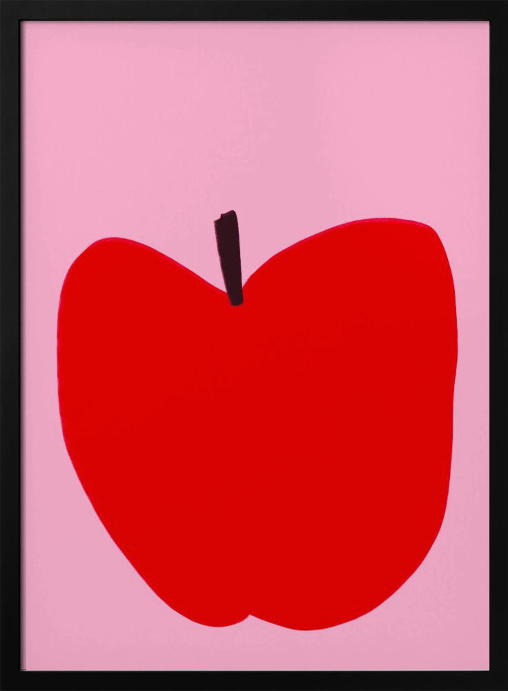 Karmiininpunainen yksinkertaisuus | Julisteet - Taidevedokset