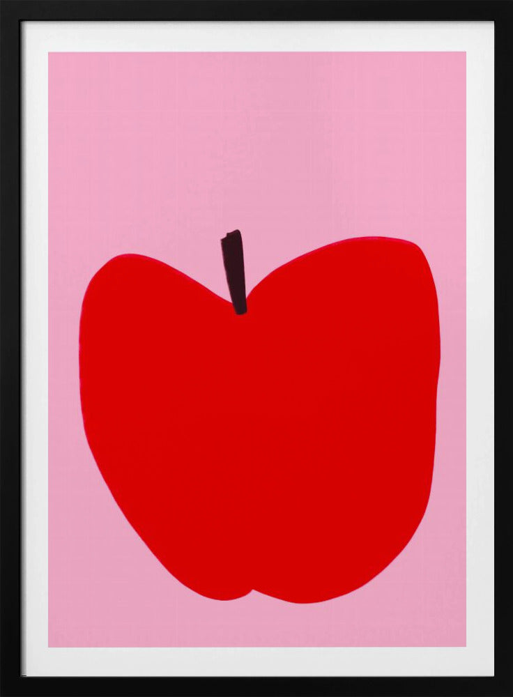 Karmiininpunainen yksinkertaisuus | Julisteet - Taidevedokset