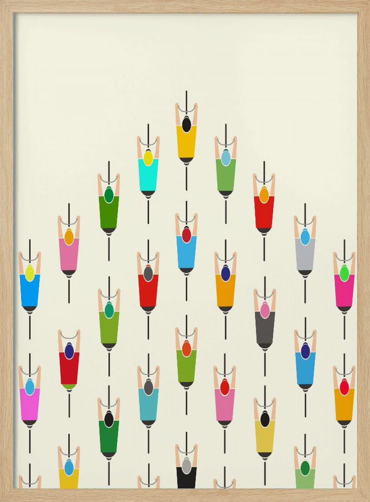 Liderando el grupo | Posters - Impresiones de Arte