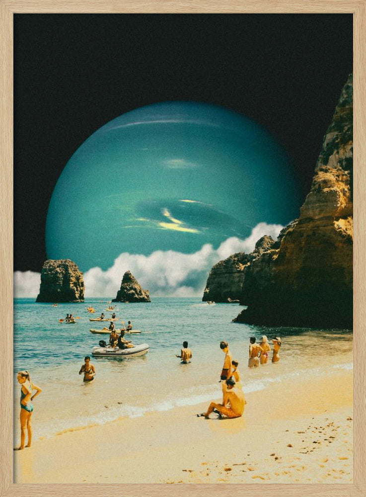 Weltraumstrand | Poster