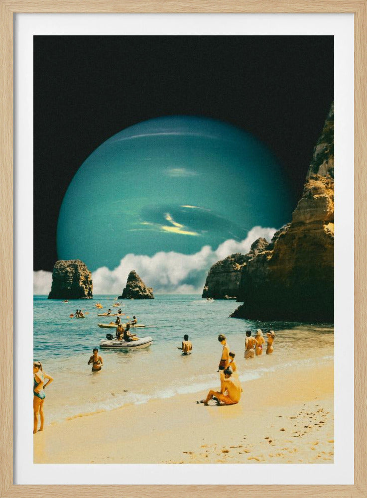 Weltraumstrand | Poster