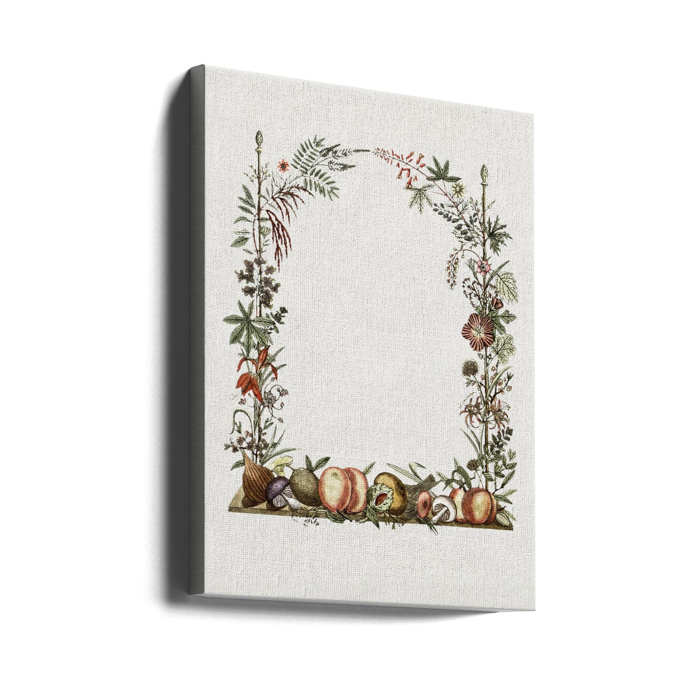 Hand Drawn Botanical Frame | Canvas