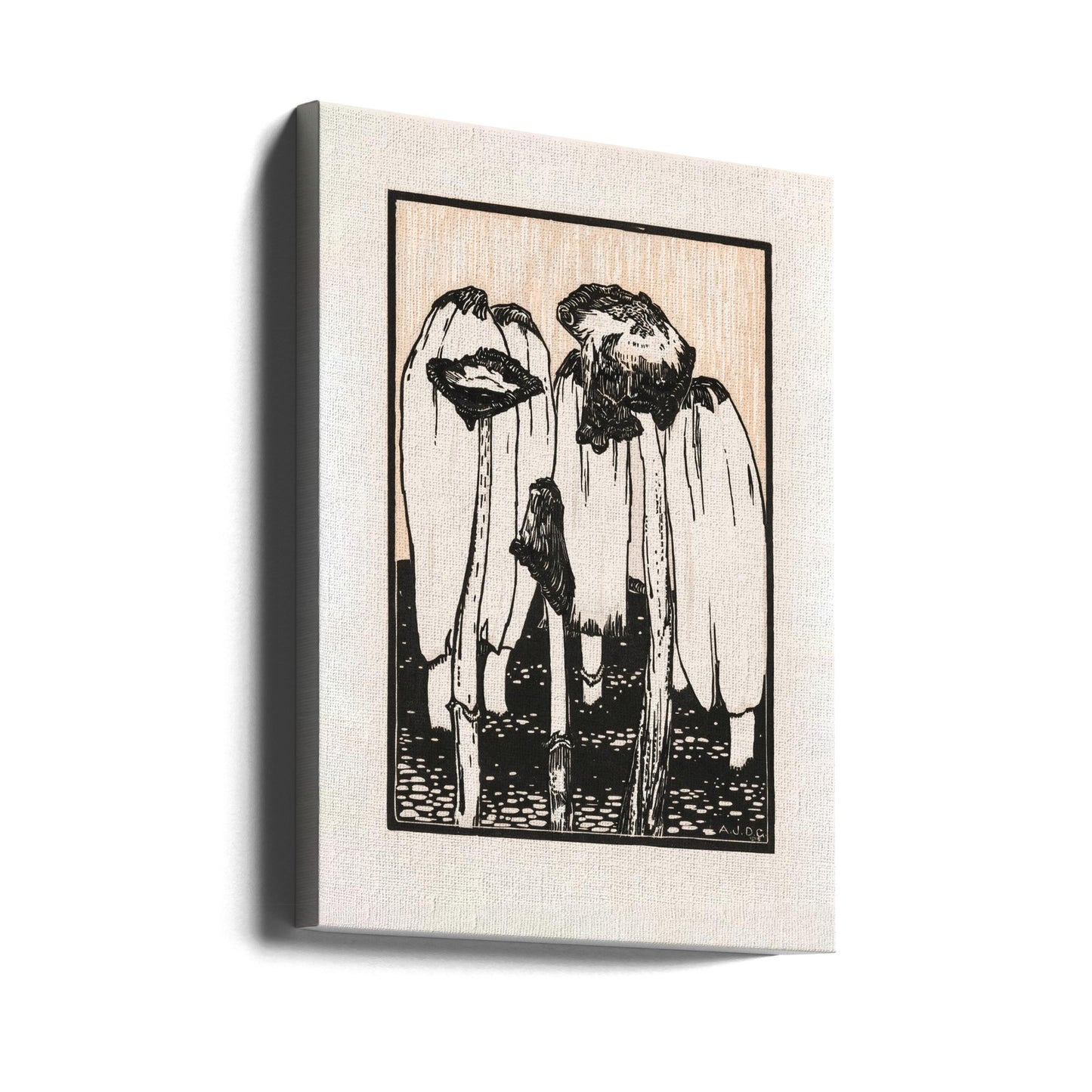 Ink Mushrooms (1915) | Canvas