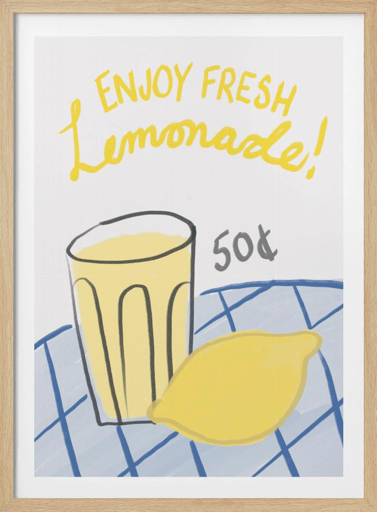 Oferta de sorbo refrescante | Posters  - Impresiones de Arte