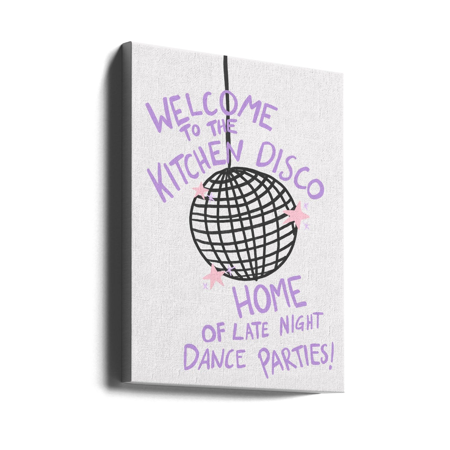 Keittiön diskotunnelmaa | Canvastaulut