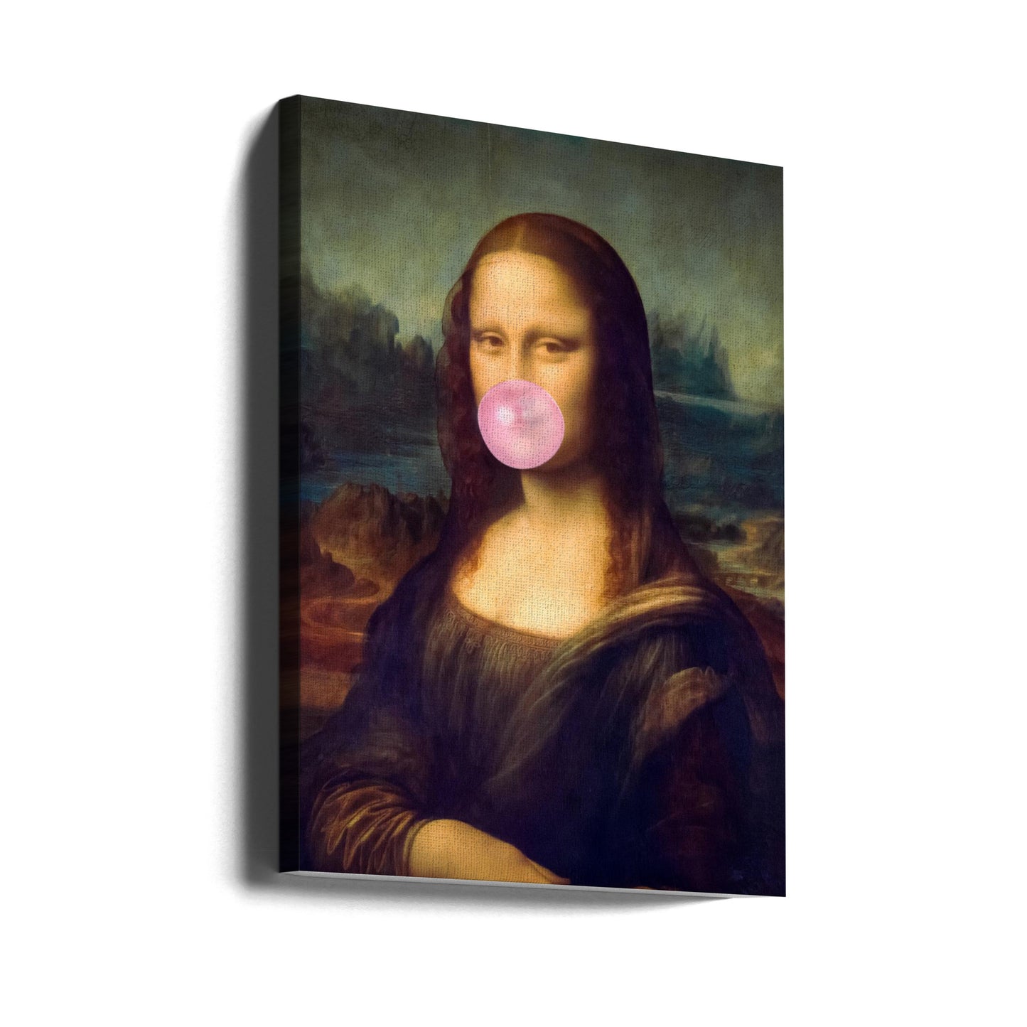 Gomma da masticare Mona Lisa | Stampe su Tela