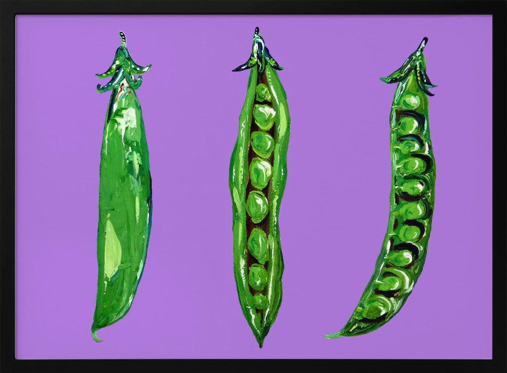 Herneet palkossa | Julisteet - Taidevedokset