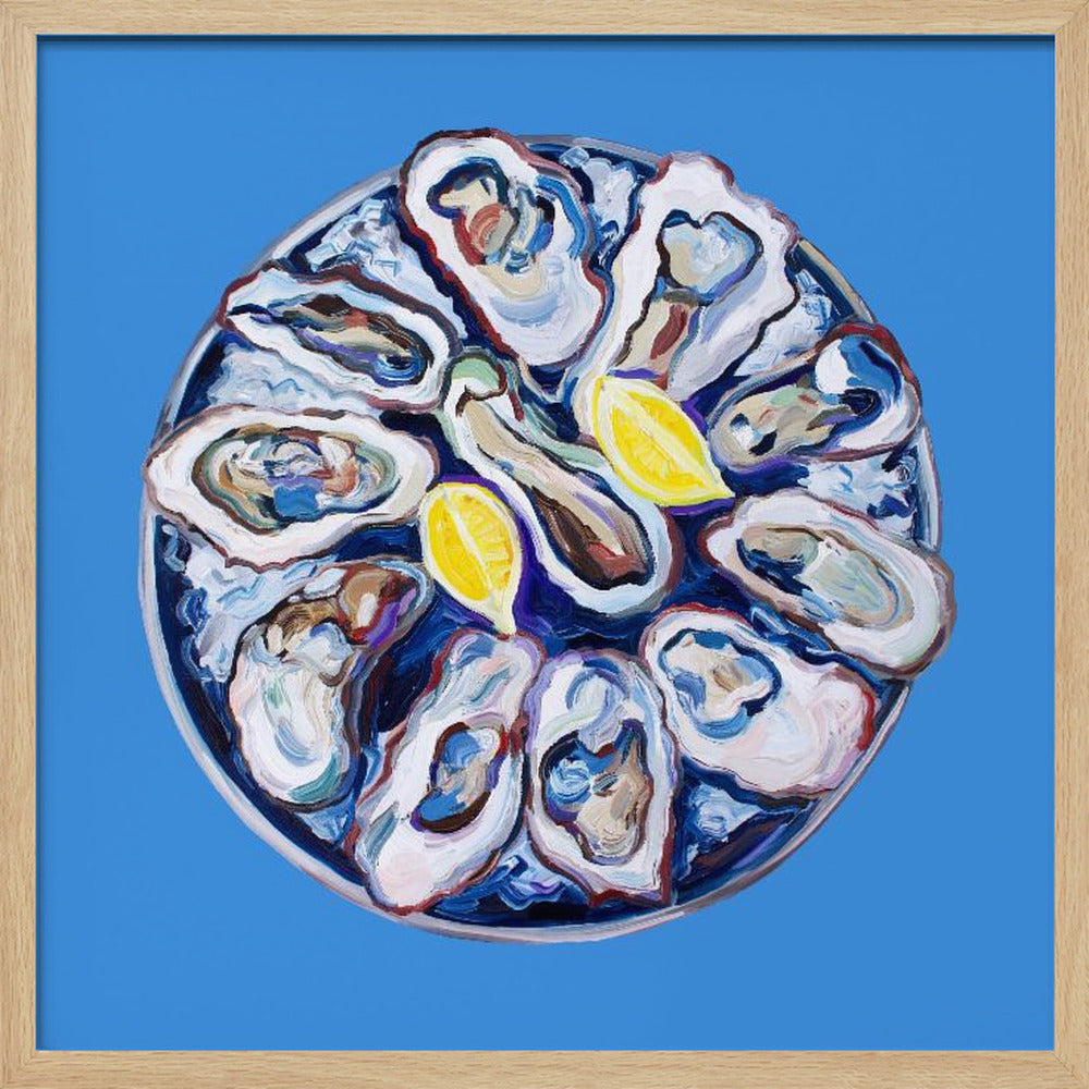 Plato de ostras | Posters  - Impresiones de Arte