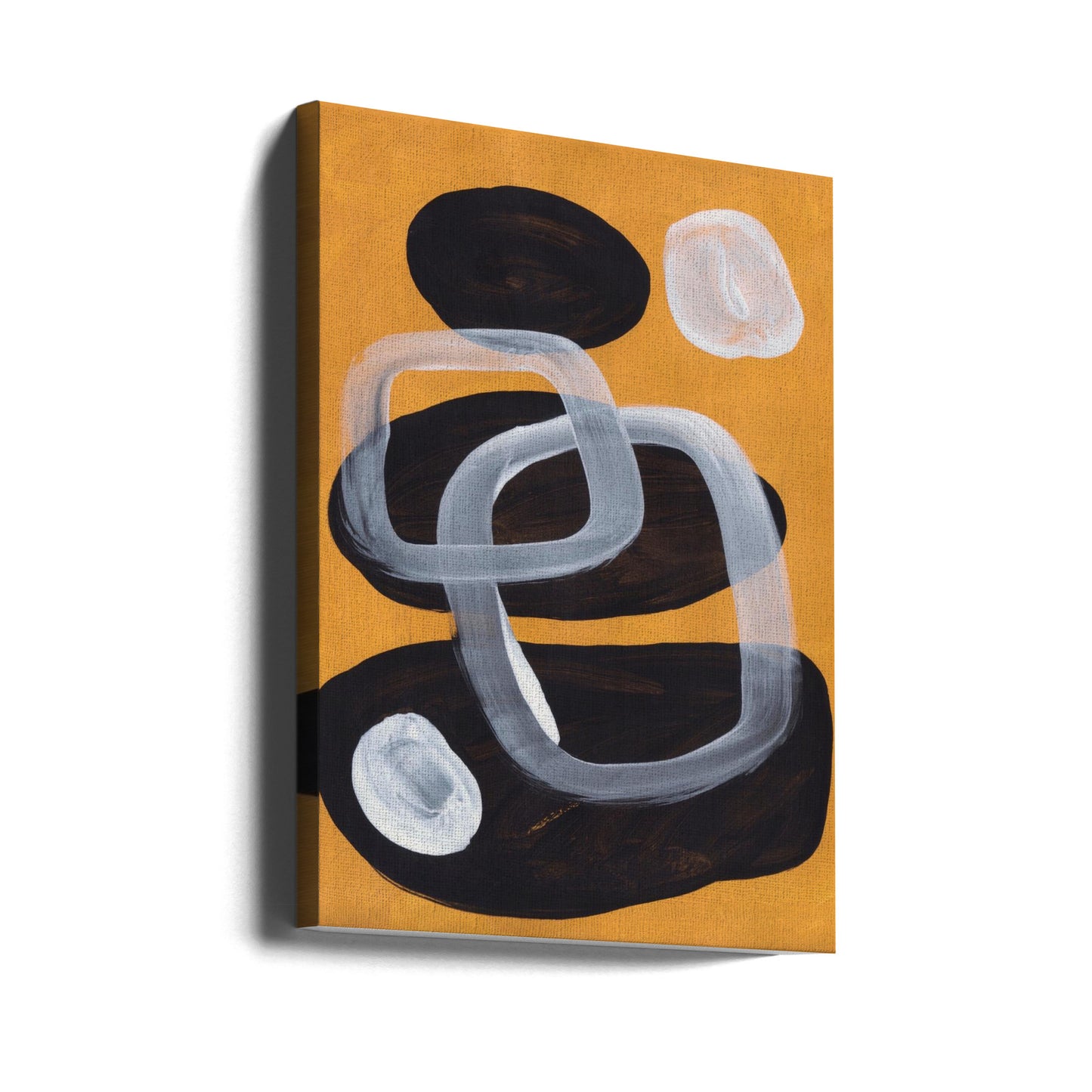 Senfgelb aus der Mitte des Jahrhunderts | Leinwand-Bilder