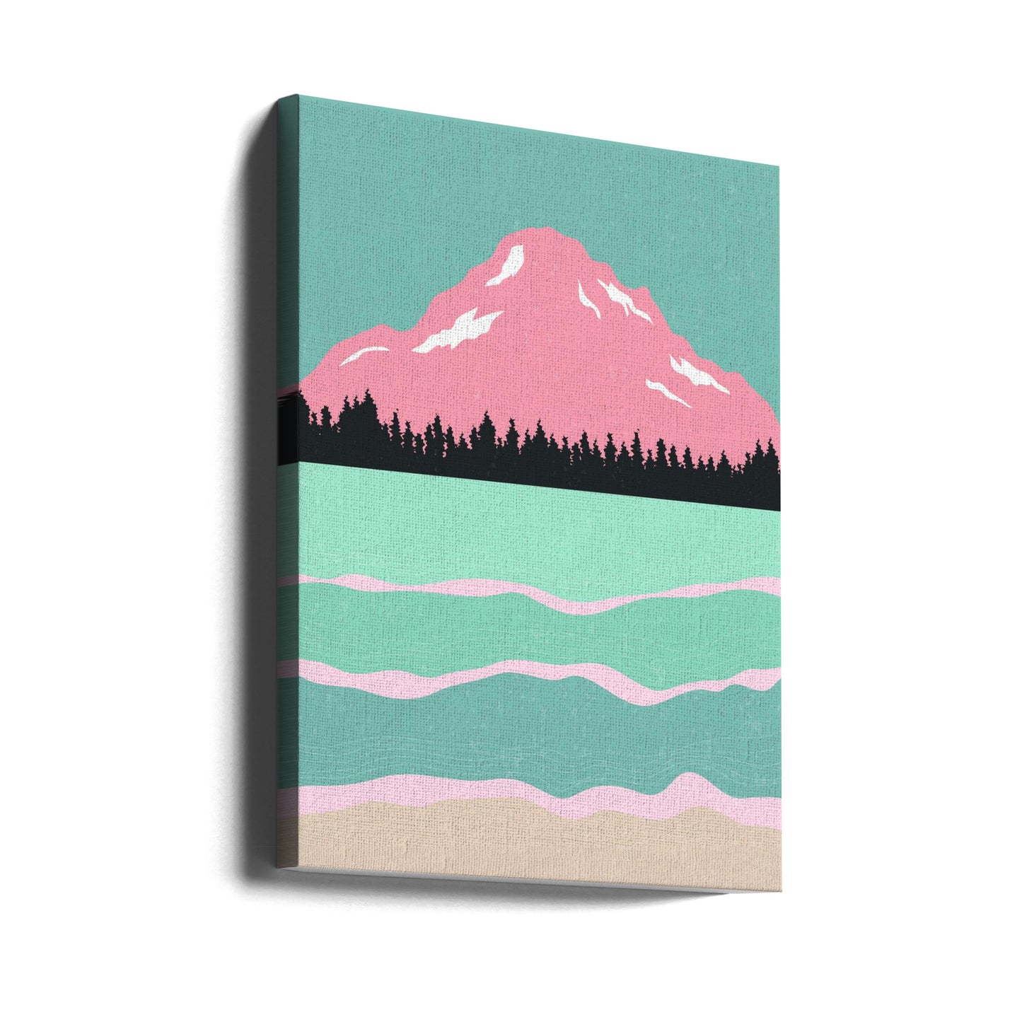 Minimalistiset vuoret #1 | Canvastaulut
