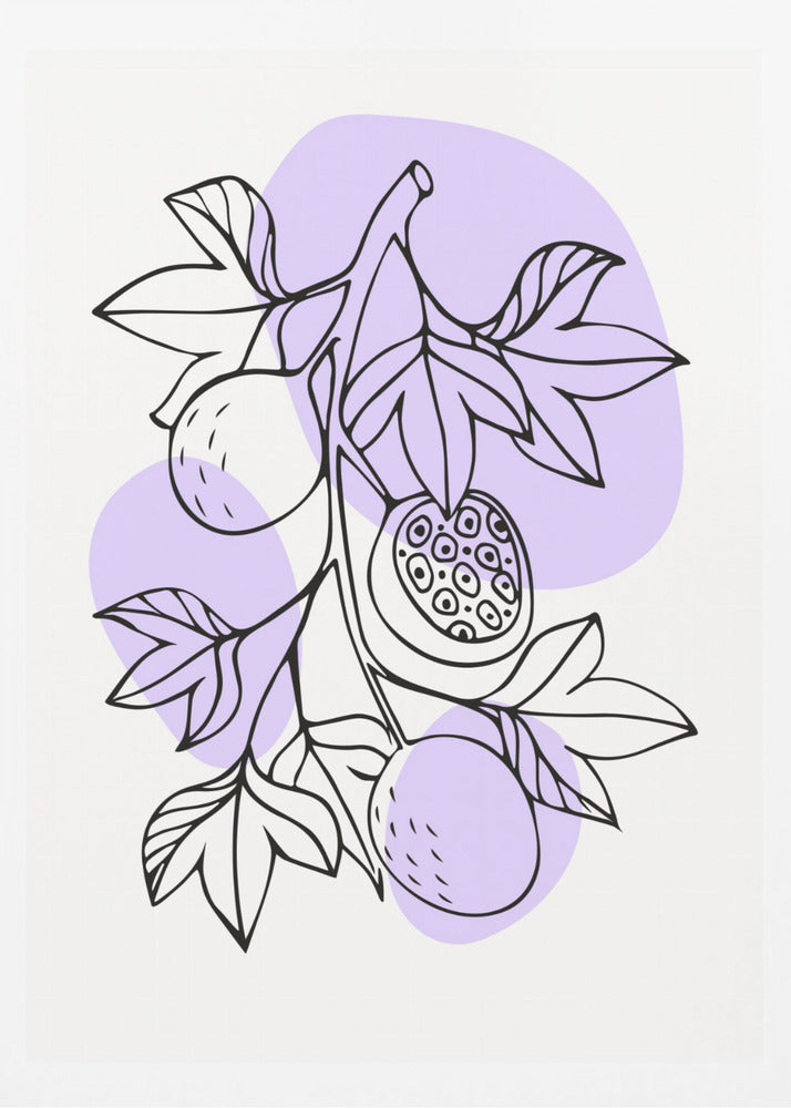 Fruits Boho #1 | Posters - Affiche Artistique