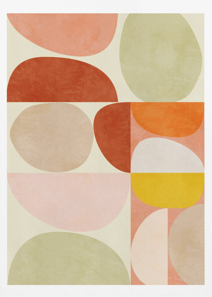 Pastelligeometria | Julisteet - Taidevedokset