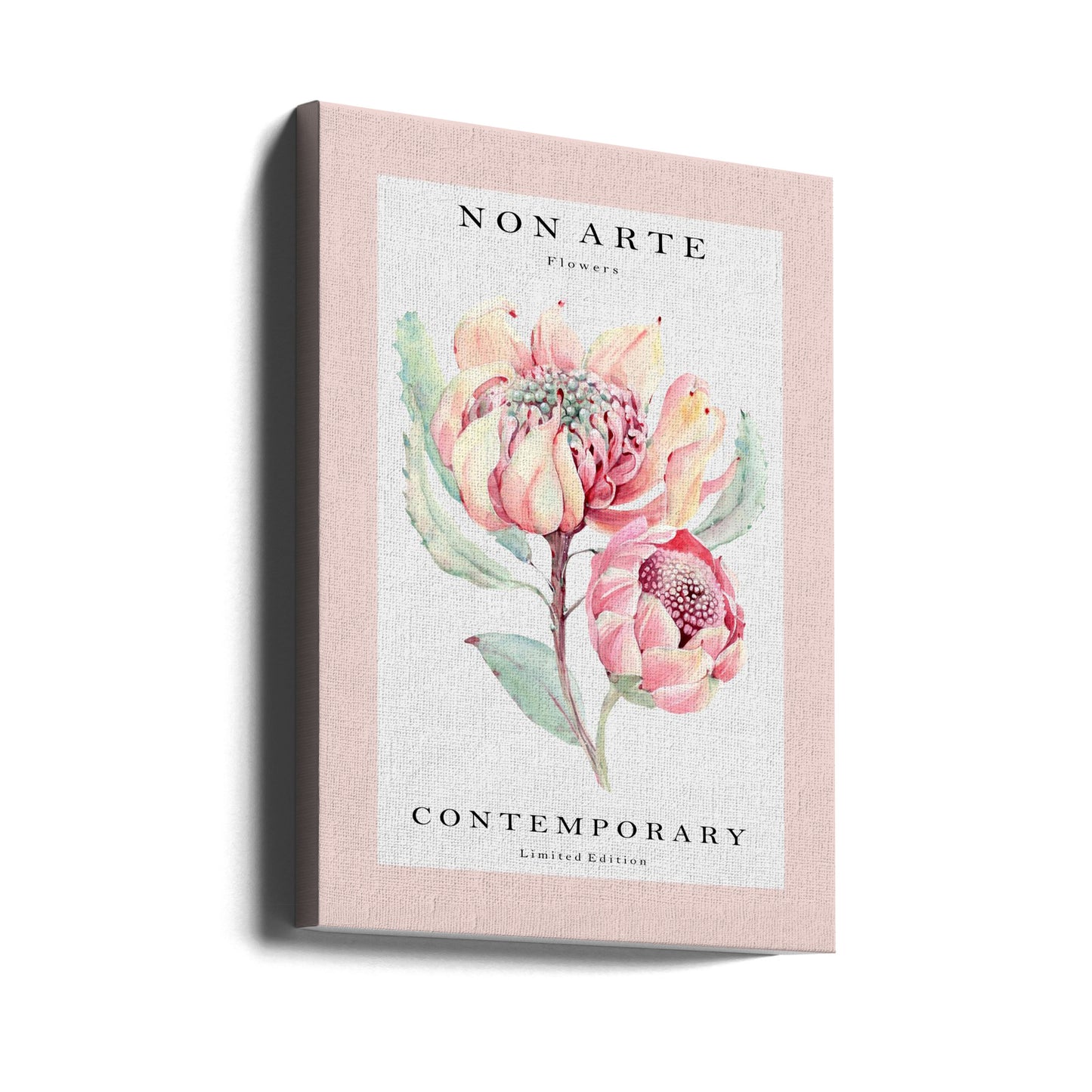 Inte konstrosblomma | Canvas