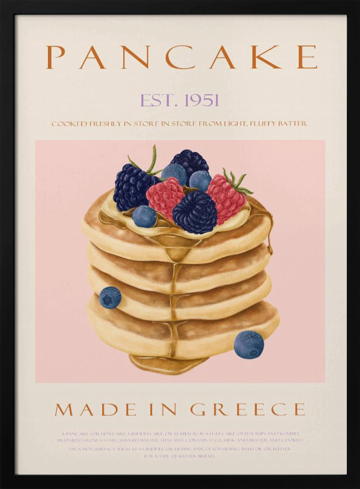 Pfannkuchen, gegründet 1951 | Poster