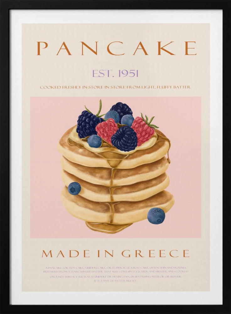 Pfannkuchen, gegründet 1951 | Poster