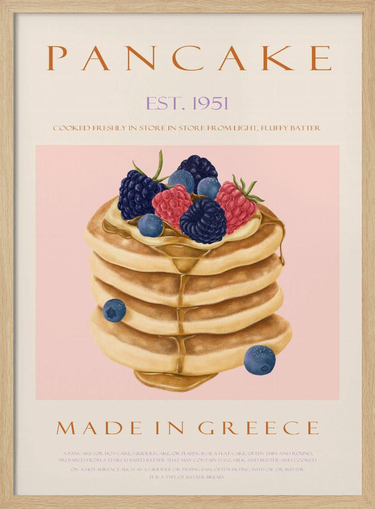 Pfannkuchen, gegründet 1951 | Poster