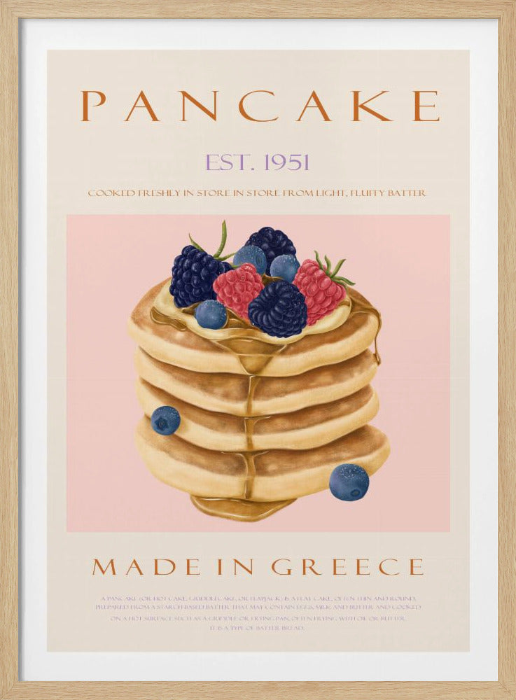 Pfannkuchen, gegründet 1951 | Poster