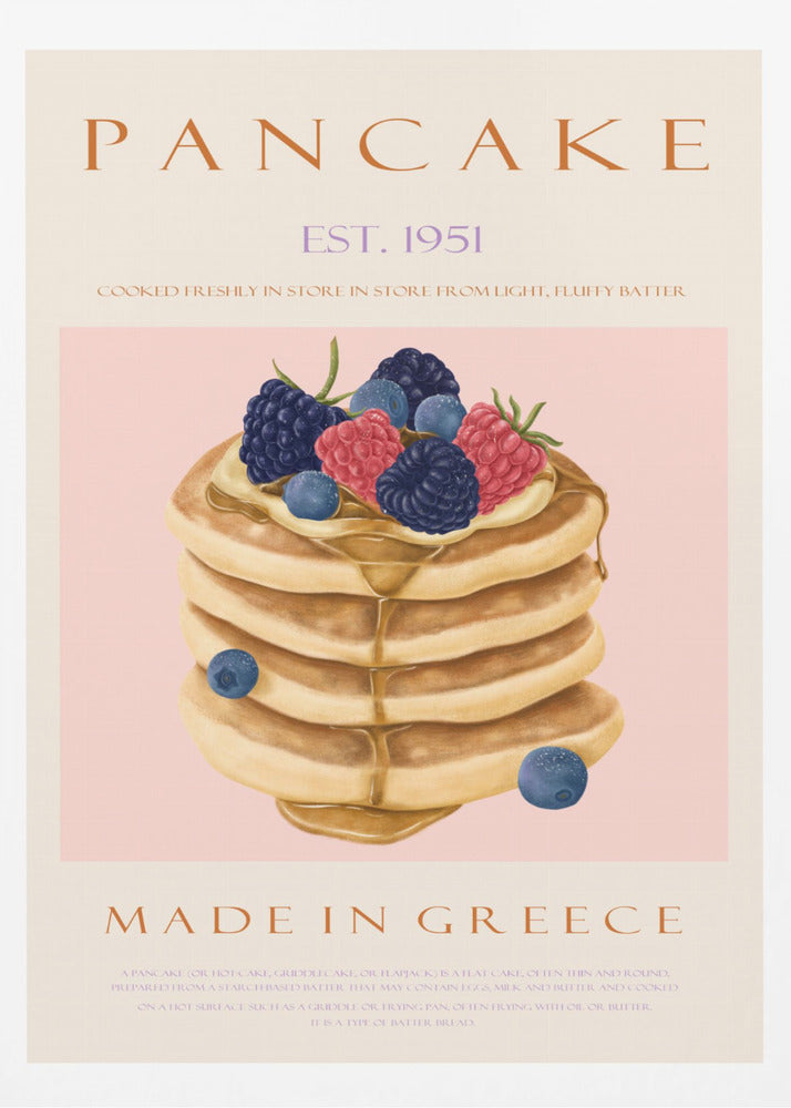 Pfannkuchen, gegründet 1951 | Poster