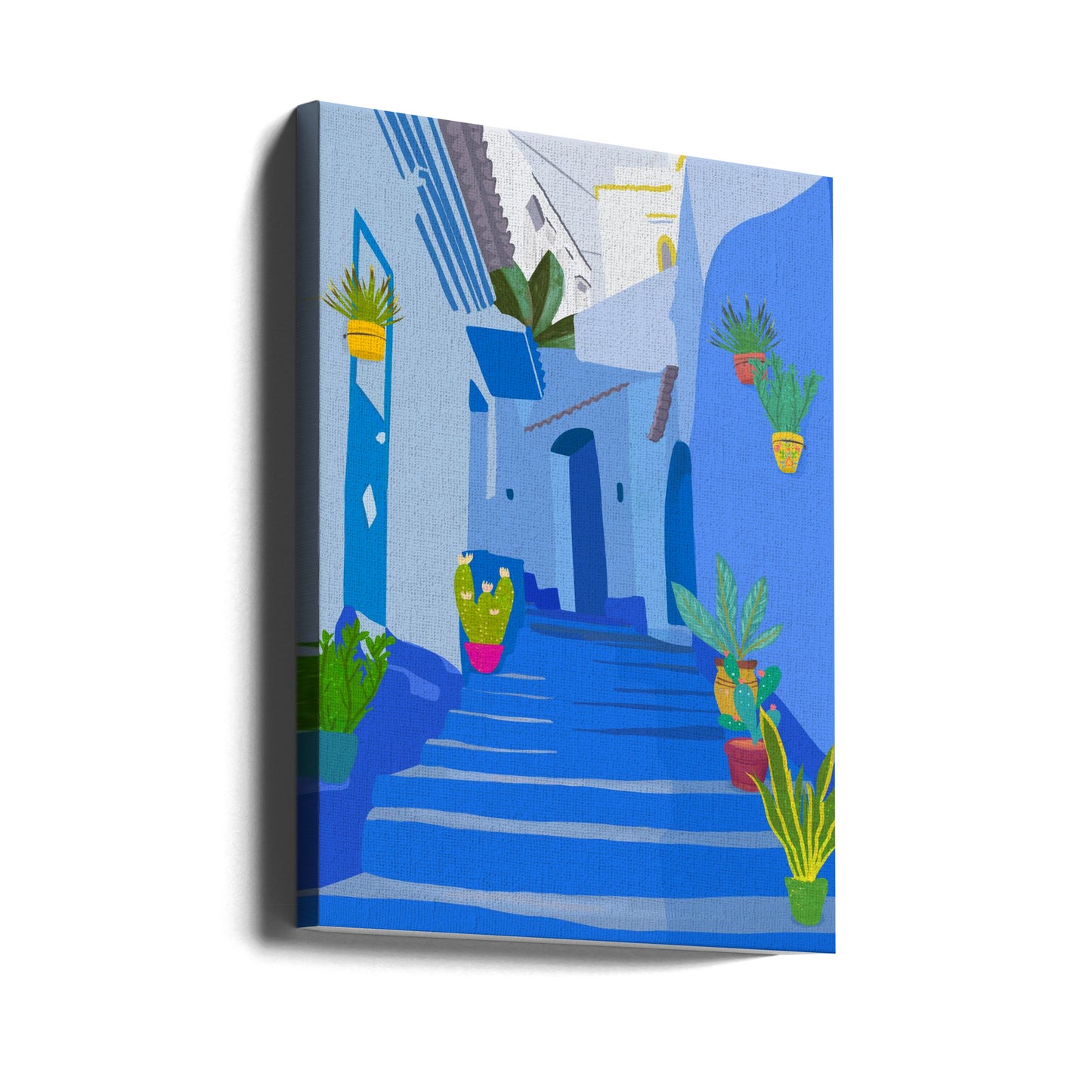 Blue city | Canvas