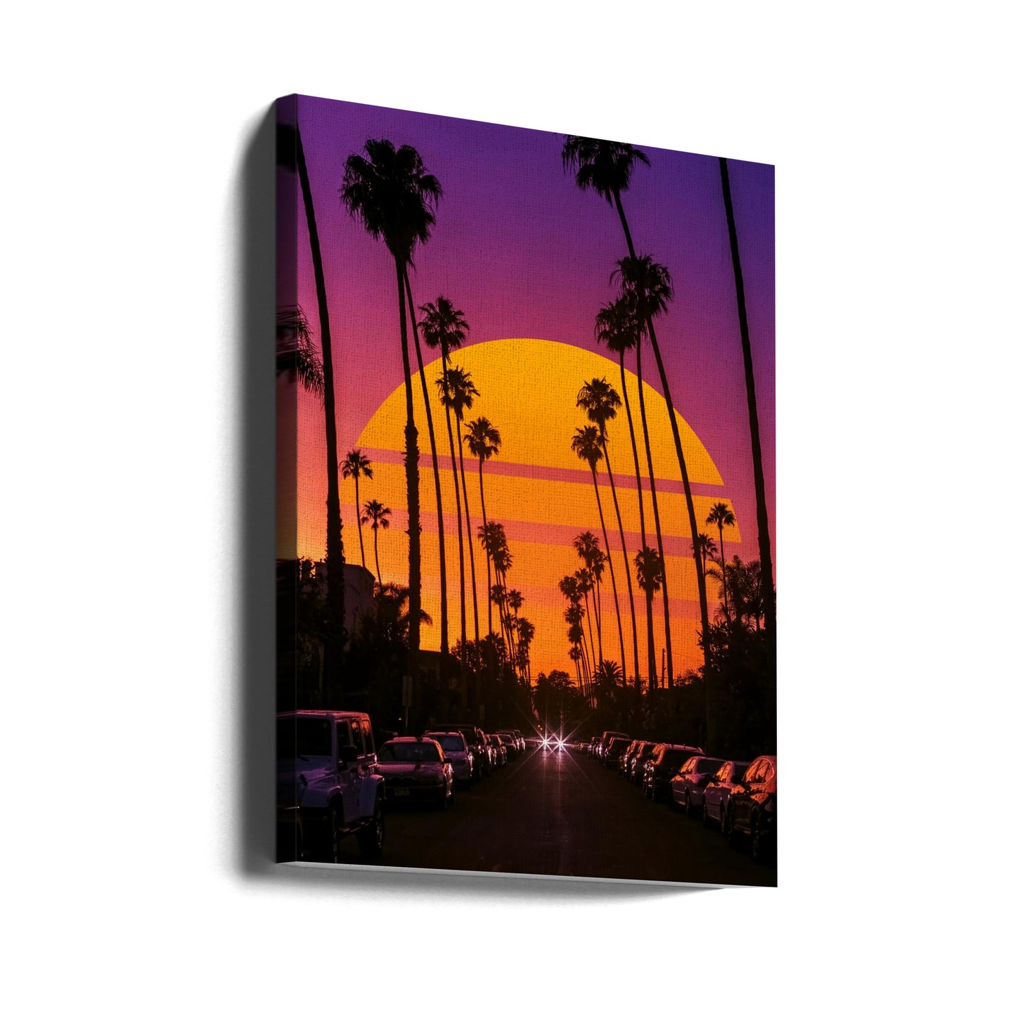 Retro Sunset | Canvas